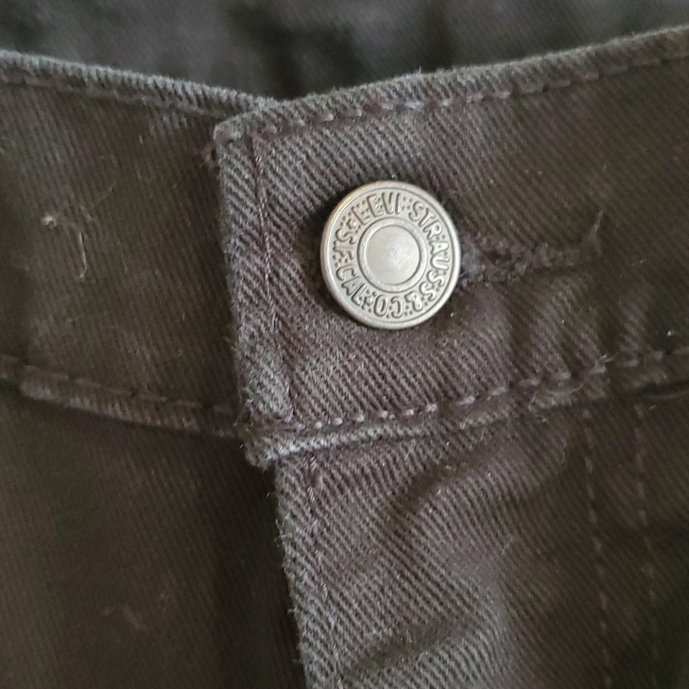 Levi's 513 black jean - Picture 2 of 6